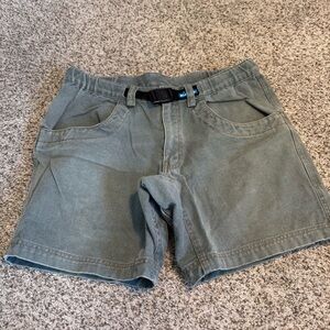 Vintage Y2K Kavu Belted Canvas Hiking Shorts - Men’s M